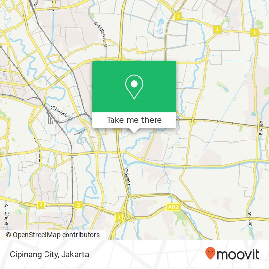 Cipinang City map