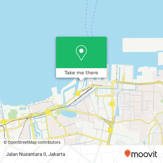 Jalan Nusantara II map