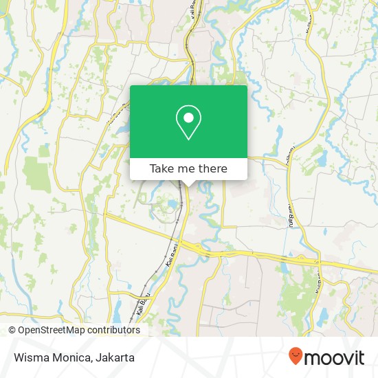 Wisma Monica map