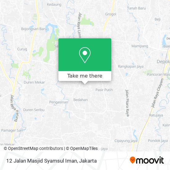 12 Jalan Masjid Syamsul Iman map