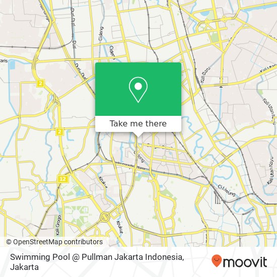 Swimming Pool @ Pullman Jakarta Indonesia map