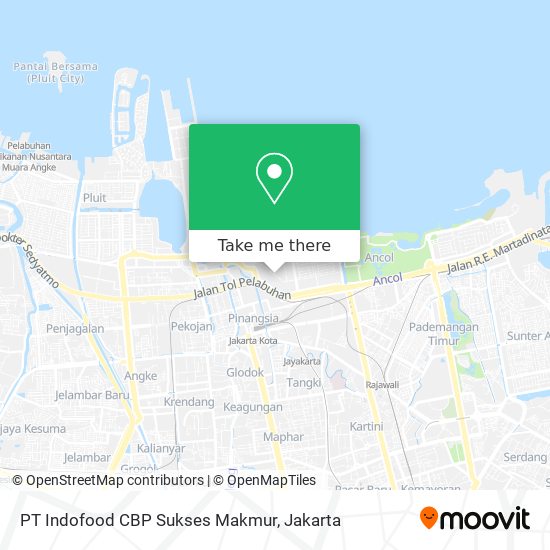 PT Indofood CBP Sukses Makmur map