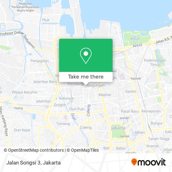 Jalan Songsi 3 map