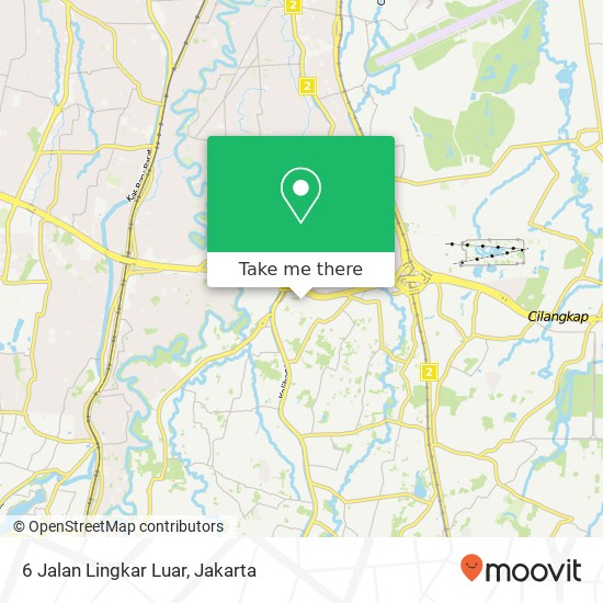 6 Jalan Lingkar Luar map