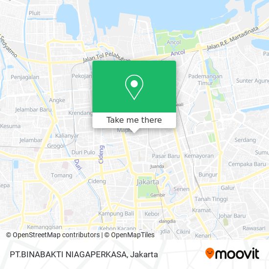 PT.BINABAKTI NIAGAPERKASA map