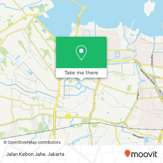 Jalan Kebon Jahe map