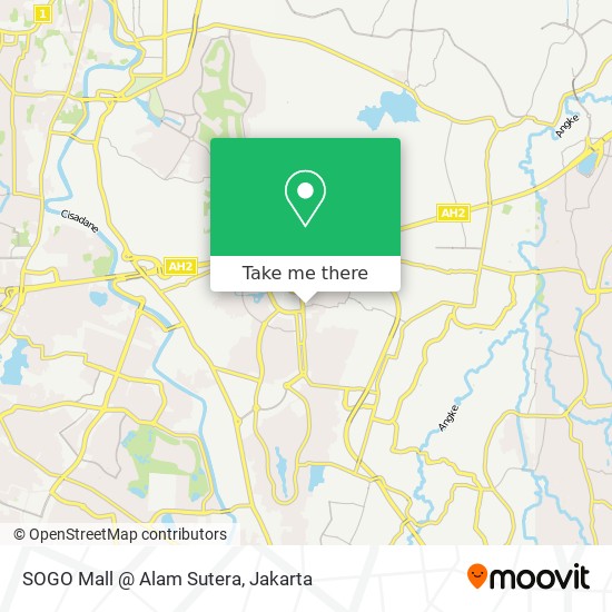SOGO Mall @ Alam Sutera map