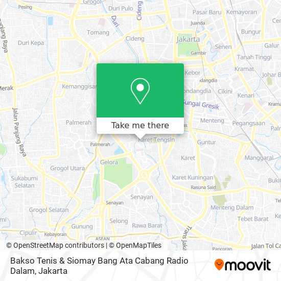 Bakso Tenis & Siomay Bang Ata Cabang Radio Dalam map