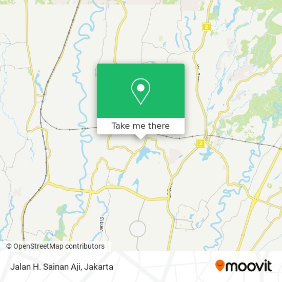 Jalan H. Sainan Aji map