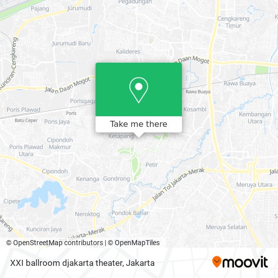 XXI ballroom djakarta theater map