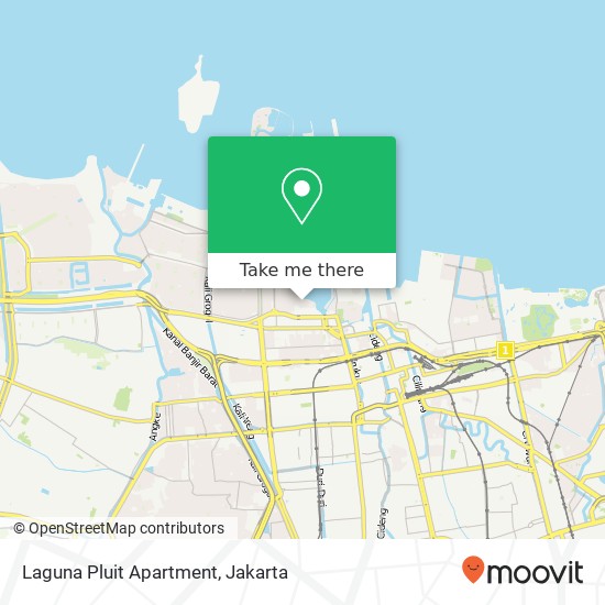 Laguna Pluit Apartment map