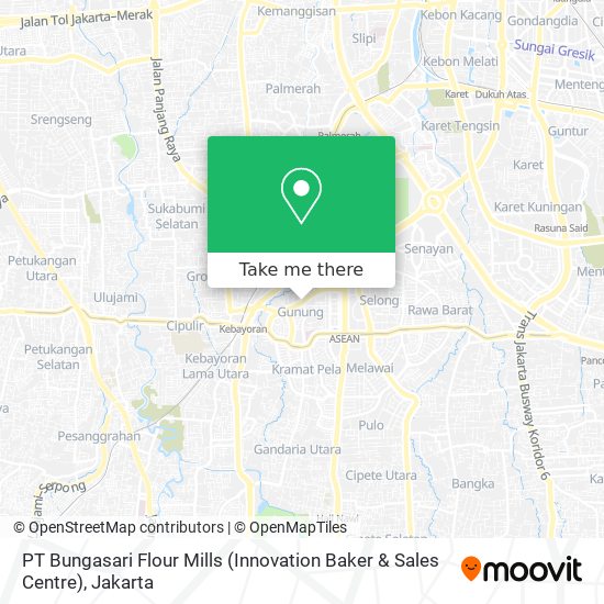 PT Bungasari Flour Mills (Innovation Baker & Sales Centre) map