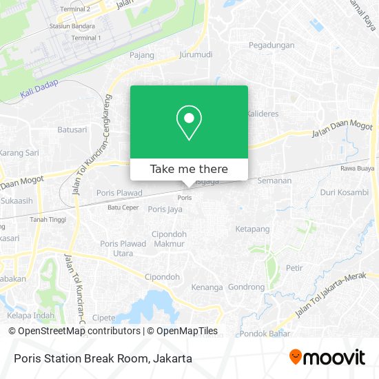 Poris Station Break Room map