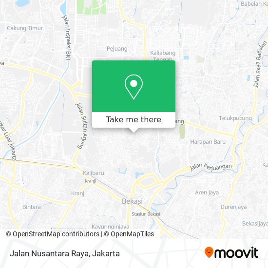 Jalan Nusantara Raya map