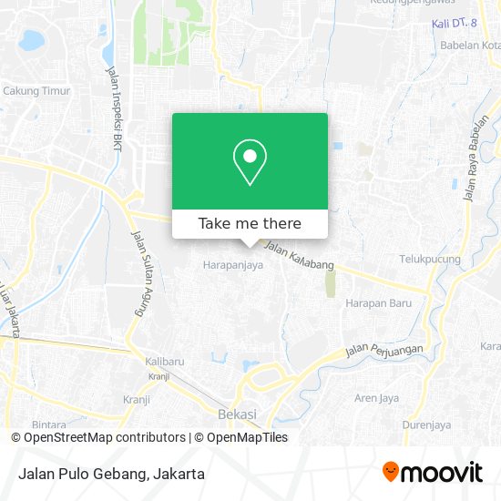 Jalan Pulo Gebang map