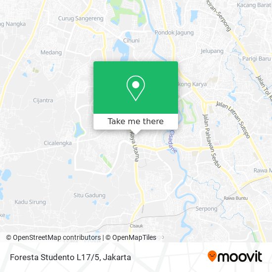 Foresta Studento L17/5 map