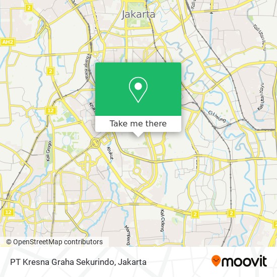 PT Kresna Graha Sekurindo map