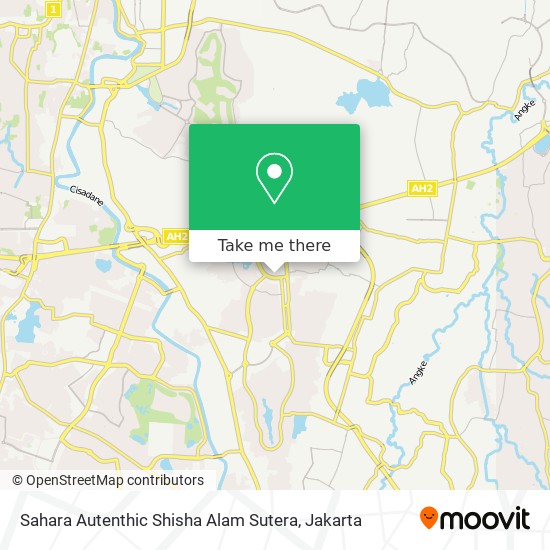 Sahara Autenthic Shisha Alam Sutera map