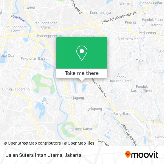 Jalan Sutera Intan Utama map