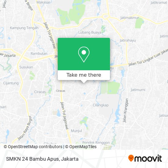 SMKN 24 Bambu Apus map