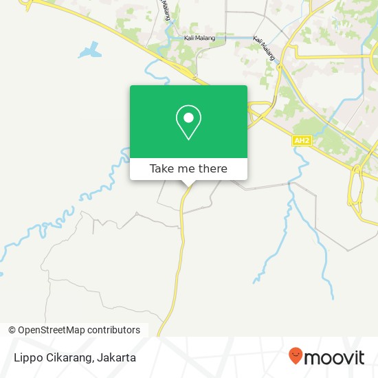 Lippo Cikarang map