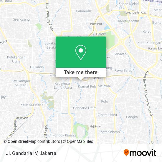 Jl. Gandaria IV map