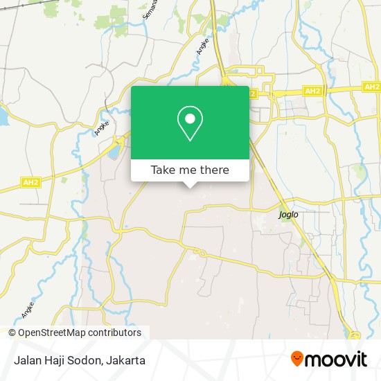 Jalan Haji Sodon map