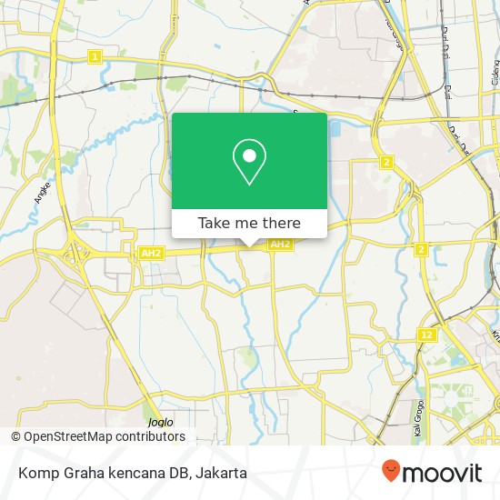 Komp Graha kencana DB map