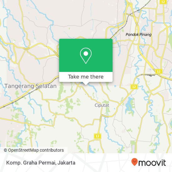 Komp. Graha Permai map