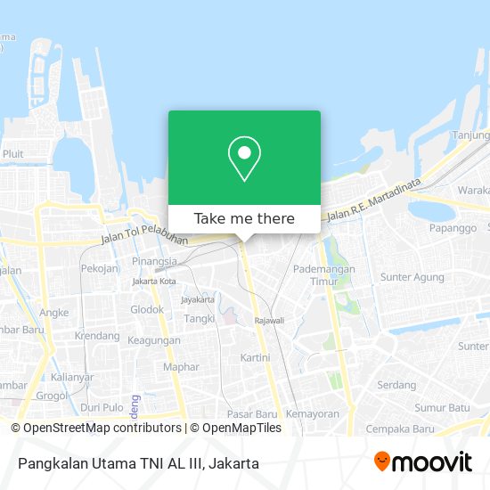 Pangkalan Utama TNI AL III map