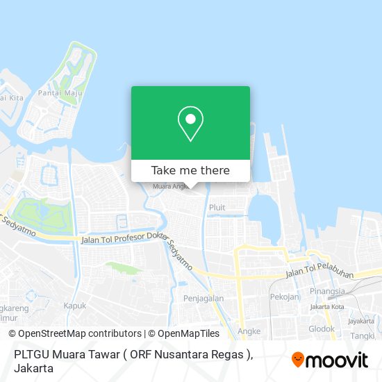 PLTGU Muara Tawar ( ORF Nusantara Regas ) map