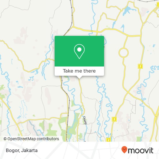 Bogor map