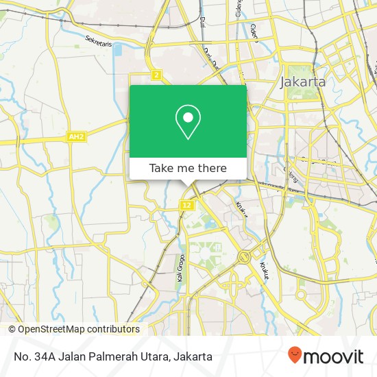 No. 34A Jalan Palmerah Utara map