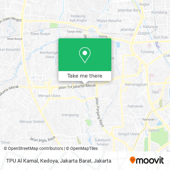 TPU Al Kamal, Kedoya, Jakarta Barat map