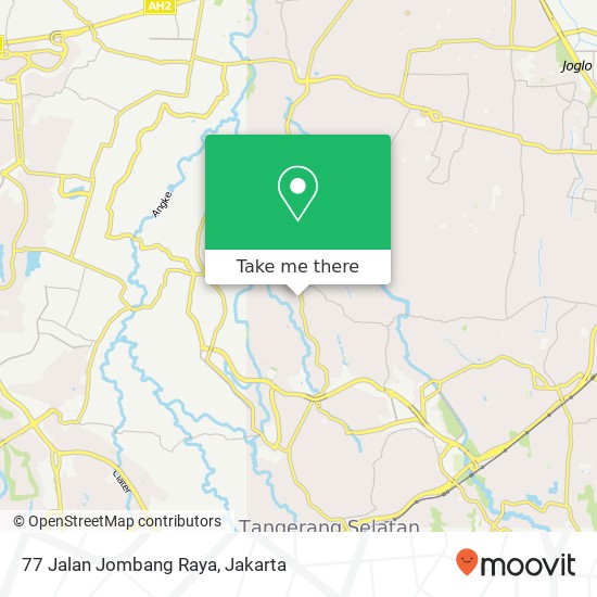 77 Jalan Jombang Raya map