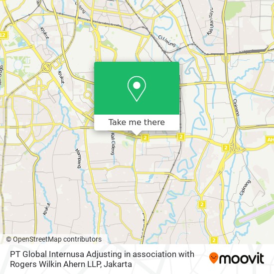 PT Global Internusa Adjusting in association with Rogers Wilkin Ahern LLP map