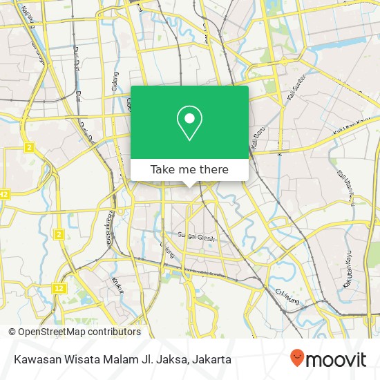 Kawasan Wisata Malam Jl. Jaksa map