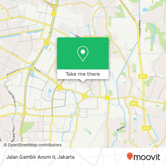 Jalan Gambir Anom II map