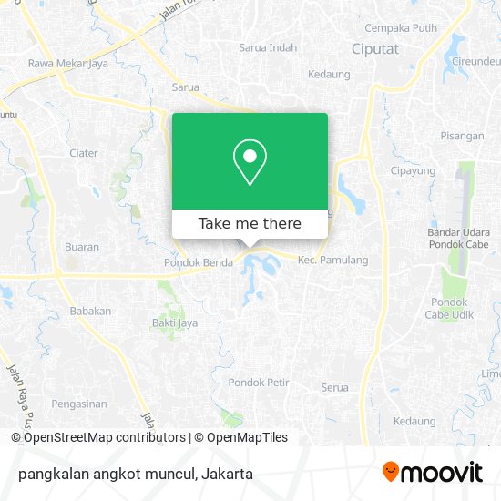 pangkalan angkot muncul map