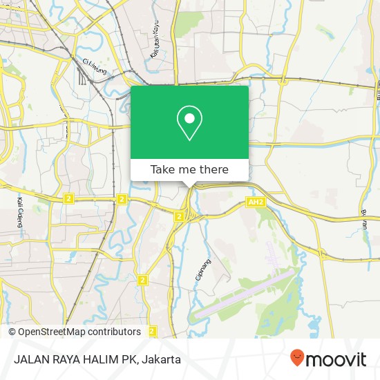 JALAN RAYA HALIM PK map