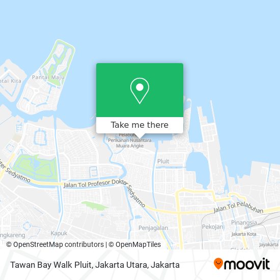 Tawan Bay Walk Pluit, Jakarta Utara map