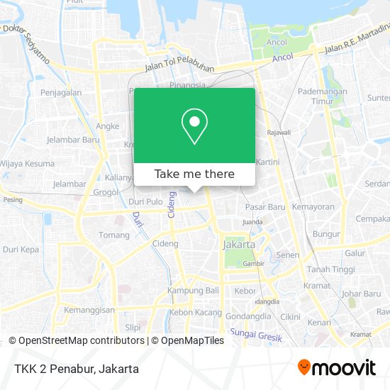 TKK 2 Penabur map