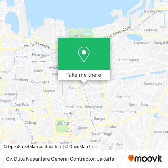 Cv. Duta Nusantara General Contractor map