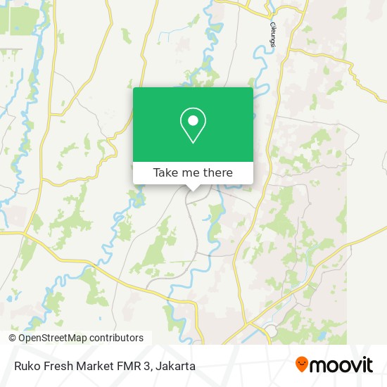 Ruko Fresh Market FMR 3 map