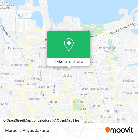 Marbella Anyer map
