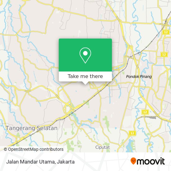 Jalan Mandar Utama map