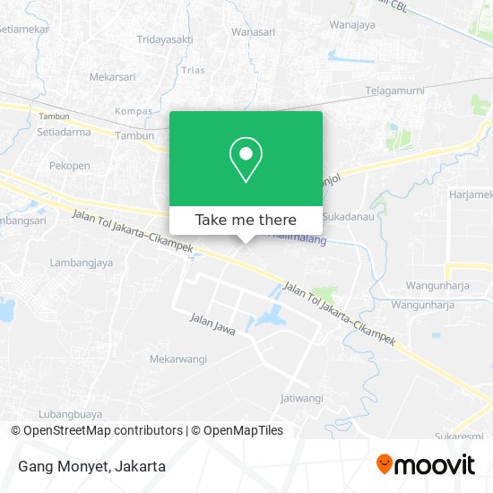 Gang Monyet map