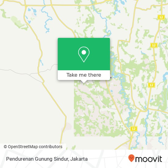 Pendurenan Gunung Sindur map