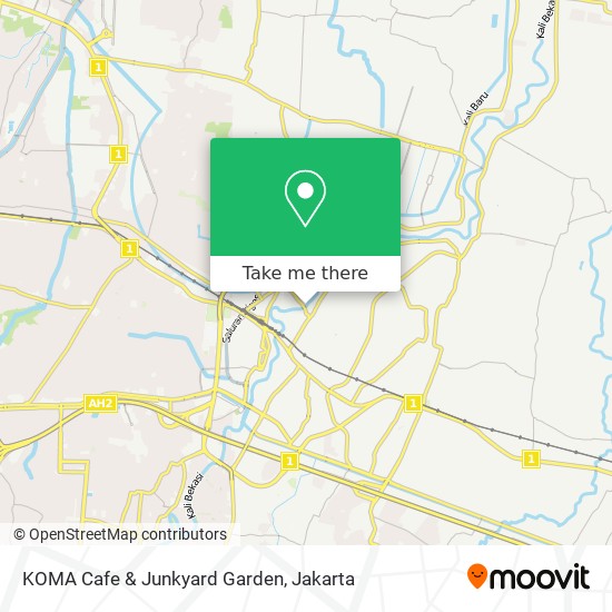 KOMA Cafe & Junkyard Garden map