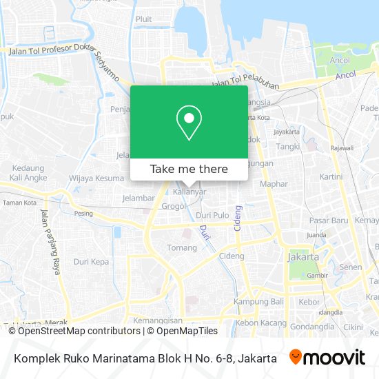 Komplek Ruko Marinatama Blok H No. 6-8 map
